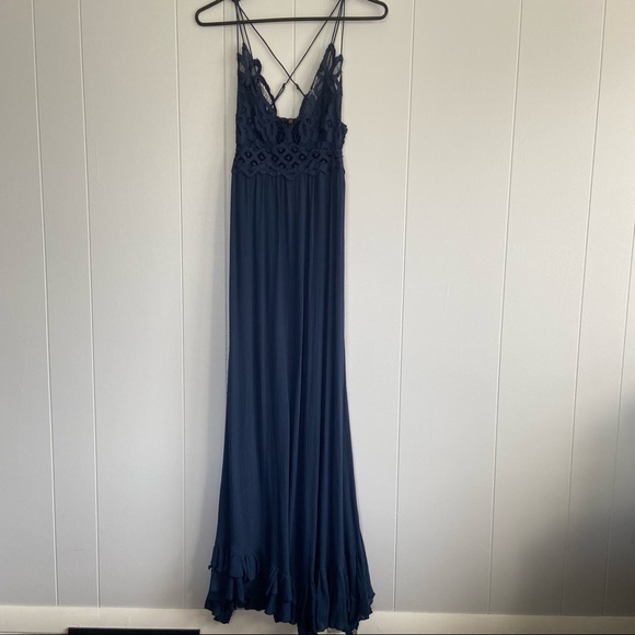 NWOT Free People Adella Maxi Dress - Picture 4 of 5